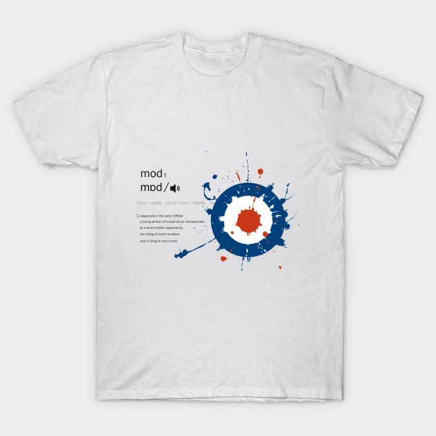 March of the Mods T-Shirt by colouredwolfe11